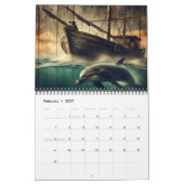 De dolfijnen van de diepte 2025 kalender (Feb 2027)