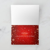 De dolkomische Kerstman Emoji van het Rendier van Feestdagen Kaart (Binnen)