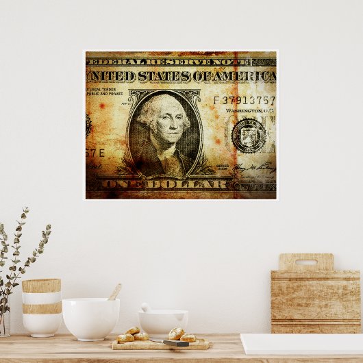 De dollar poster (Keuken)
