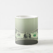 De dollar uitrekken koffiemok (Center)