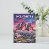 De Dolomieten Italië Briefkaart (Staand voorkant)