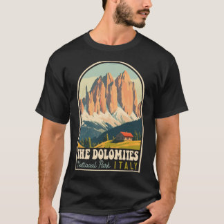 De Dolomieten Italië Skien Wandelen Fietstochten K T-shirt