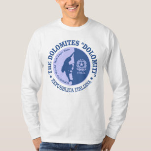 De dolomieten (klimmen) t-shirt