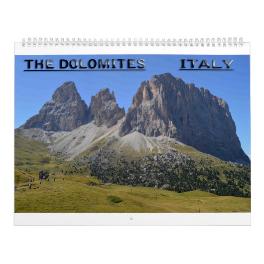 De Dolomiet's, Italië Kalender (Hoes)