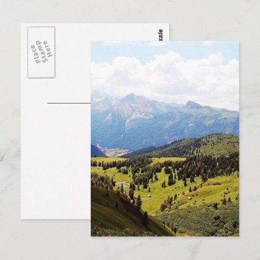 De Dolomites Briefkaart (Voorkant / Achterkant)