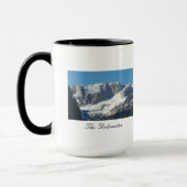 De Dolomites souvenir-mok Mok (Links)