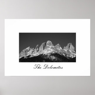 De Dolomites van Italië Poster