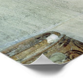 De Dolphin Frescoes in de Bathroom van de Koningin Poster (Hoek)