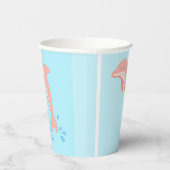 De Dolphin Paper Cup Papieren Bekers (Rechts)