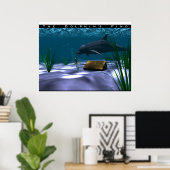 De Dolphin's Find Poster (Thuiskantoor)