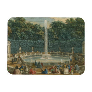 De Domes in de tuin in Versailles, pub. door Lau Magneet