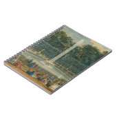 De Domes in de tuin in Versailles, pub. door Lau Notitieboek (Linkerzijde)