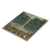 De Domes in de tuin in Versailles, pub. door Lau Tegeltje (Zijkant)