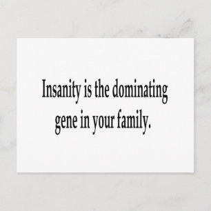 De Dominant Gene Briefkaart