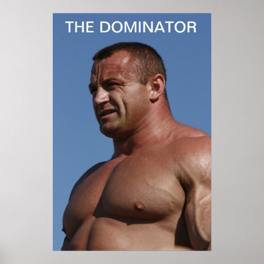 De Dominator Poster (Voorkant)