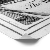 De dominee Dr. Shaw Preaching Poster (Hoek)