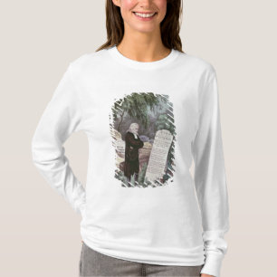 De dominee John Wesley bezoekt het graf van zijn m T-shirt