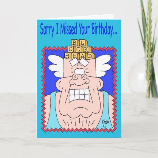 De DOMOOR Late Kaart van de Verjaardag (Voorkant)