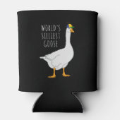 De domste gans ter wereld blikjeskoeler (Achterkant)