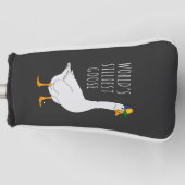 De domste gans ter wereld golfheadcover (Voorkant)