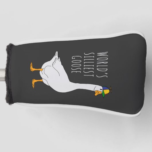 De domste gans ter wereld golfheadcover (Voorkant)