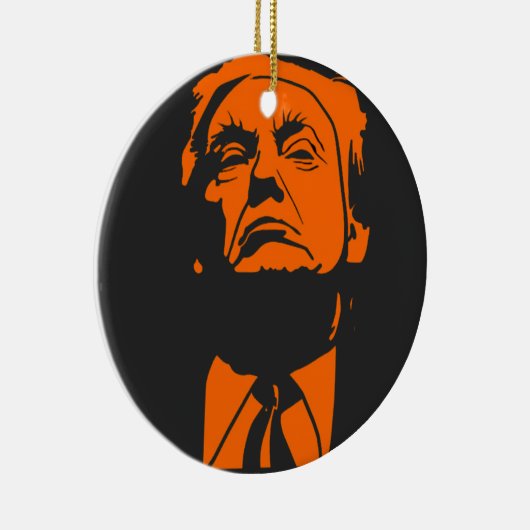 "De Don" Donald Trump-kerstboom - Ornament (Rechts)