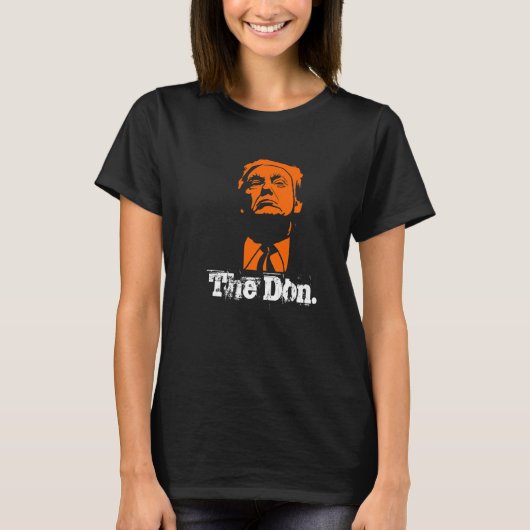 De Don. Donald Trump T-shirt, dames T-shirt (Voorkant)