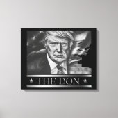 De Don Pencil Tekening Canvas Afdruk (Voorkant)