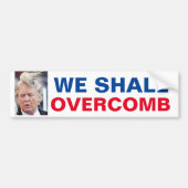 De Donald die we zullen overhalen Bumpersticker (Voorkant)