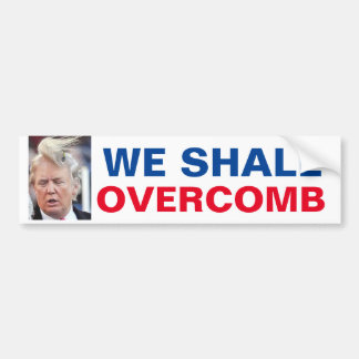 De Donald die we zullen overhalen Bumpersticker