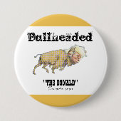 De Donald Ronde Button 7,6 Cm (Voorkant)