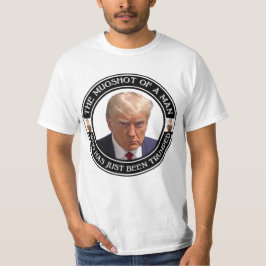 De Donald Trump Mugshot T-shirt