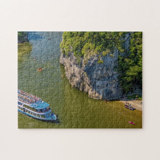 De Donau Duitsland. Legpuzzel (Horizontaal)