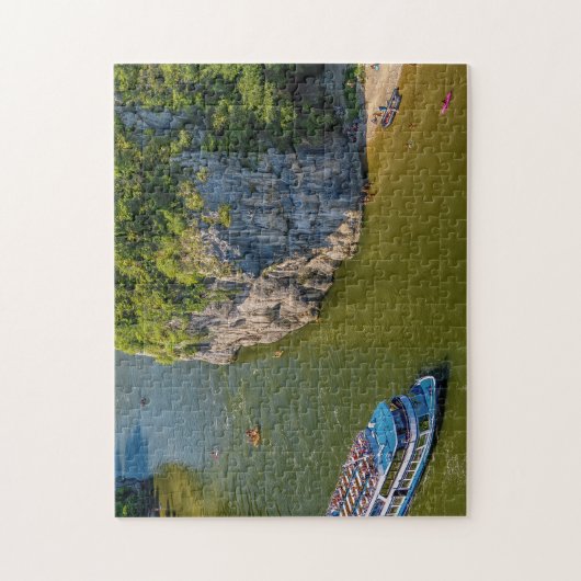 De Donau Duitsland. Legpuzzel (Verticaal)