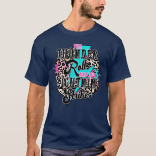 De donder rolt en de bliksem slaat Luipaard vrij T-shirt
