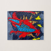 "De Dondermonster" Puzzel (Horizontaal)