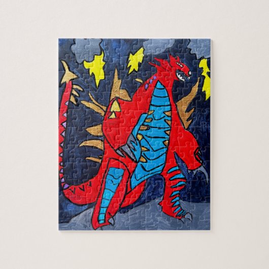 "De Dondermonster" Puzzel (Verticaal)