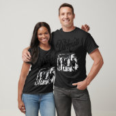 De donkere band t-shirt (Unisex)