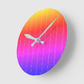 De donkere Blauwgroen rasterklok Ronde Klok (Hoek)