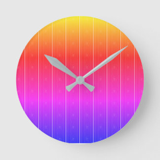 De donkere Blauwgroen rasterklok Ronde Klok