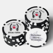 De donkere engel poker chips (Opstapeling)