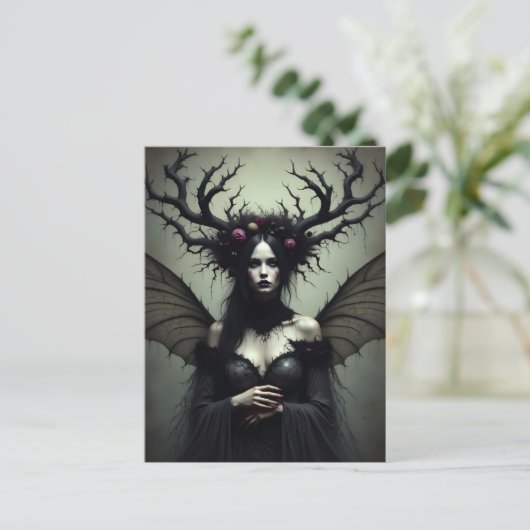 De donkere fee briefkaart (Staand voorkant)