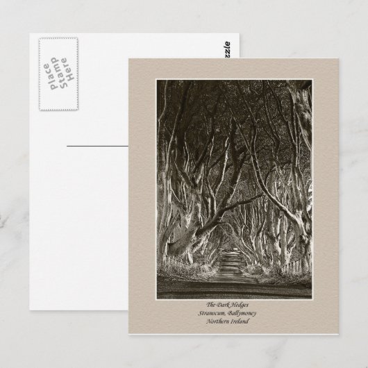 De donkere haarden, het tranocum, het geld in brie briefkaart (Voorkant / Achterkant)