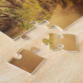 De donkere hoeken Antrim Ierland. Legpuzzel (Zijkant)