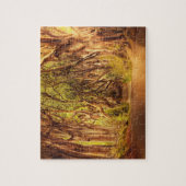 De donkere hoeken Antrim Ierland. Legpuzzel (Verticaal)