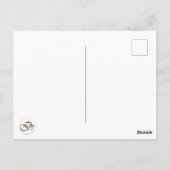 De donkere kalkoen briefkaart (Achterkant)