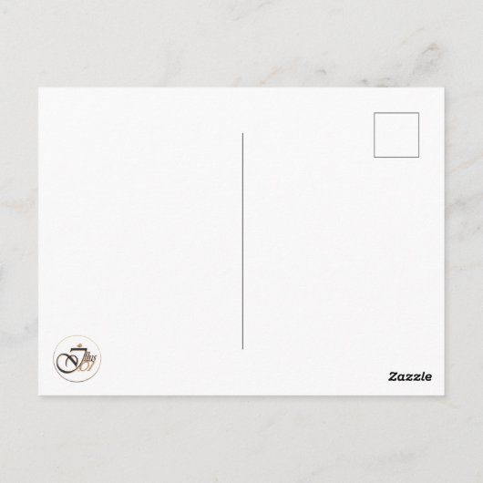 De donkere kalkoen briefkaart (Achterkant)