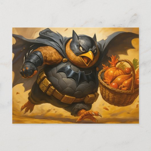 De donkere kalkoen briefkaart (Voorkant)