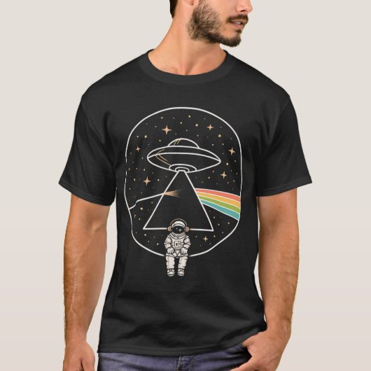 De donkere kant van het Universum T-shirt (Voorkant)