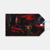 De donkere kersttijd. cadeaulabel (Voorkant (Horizontaal))